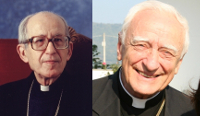 Obispos Alberto Iniesta y Luigi Bettazzi.