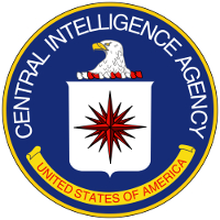 Central Intelligence Agency (Agencia Central de Inteligencia, CIA). Logotipo.