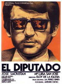 «El diputado», de Eloy de la Iglesia. Cartel de la película.