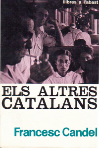 Els altres catalans (Los otros catalanes) de Francesc Candel. Portada.