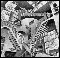 Escher. Dibujo con paradojas.