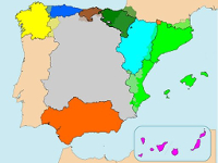 Península Ibérica. Centro y periferia.