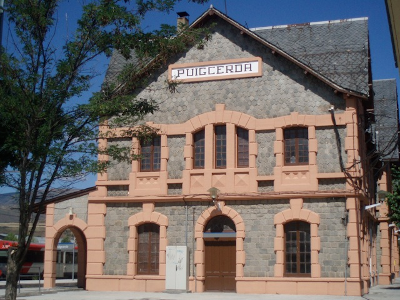 Imatge d'arxiu de l'estació de tren de Puigcerdà.